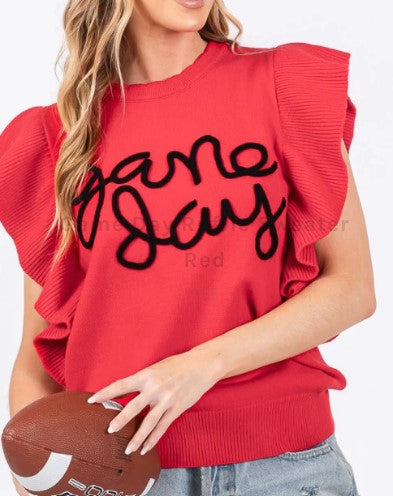 Game Day flutter Red
