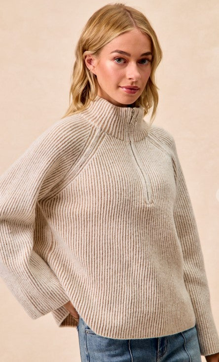 Rib Lounge 2 pc Set Oatmeal