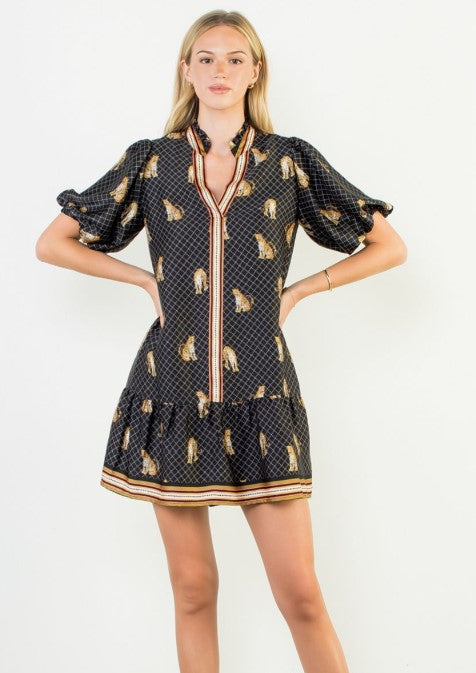 Leopard print Dress