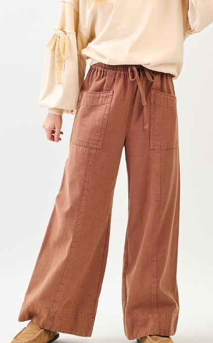 Washed Drawstring Pant RBean