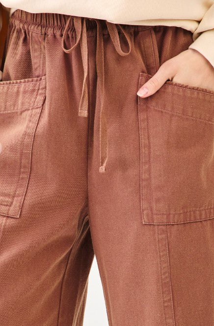 Washed Drawstring Pant RBean