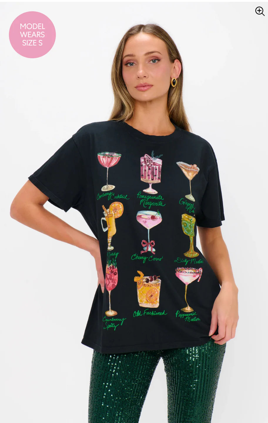 Travis Tee Cocktails Graphic