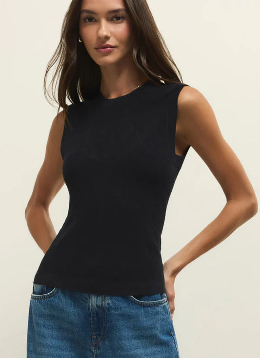 Mesh Tank – Black