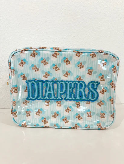 Blue Bears Diaper Bag