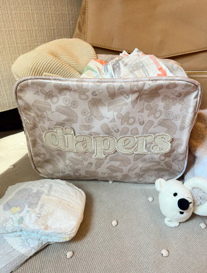 Tan Diaper Bag