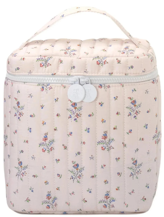 Quilted Go Go Lunch Insulated Bag- Fleurie