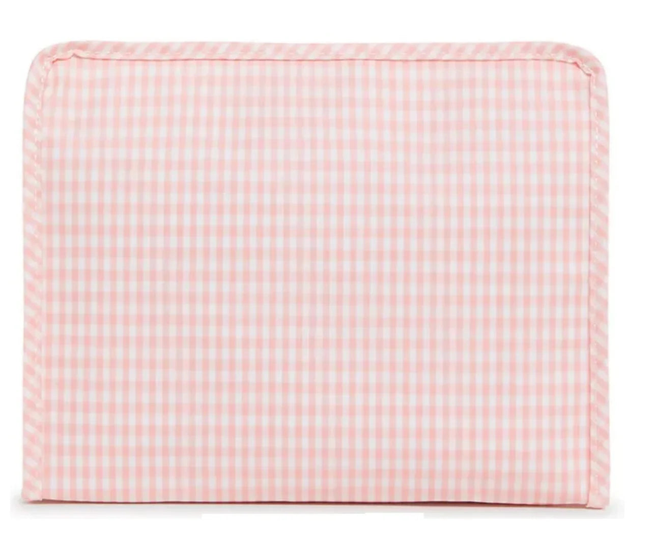 Roadie Large Pouch- Gingham Taffy