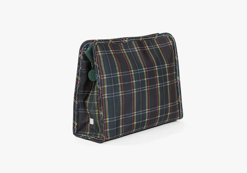 Roadie Large Zip pouch- Cambridge Plaid