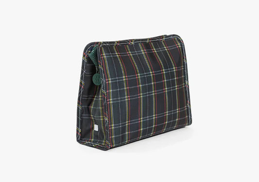 Roadie Large Zip pouch- Cambridge Plaid