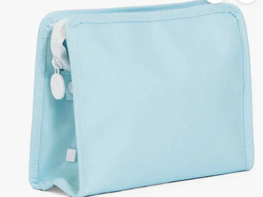 Roadie Large Zip Pouch- Lake Blue