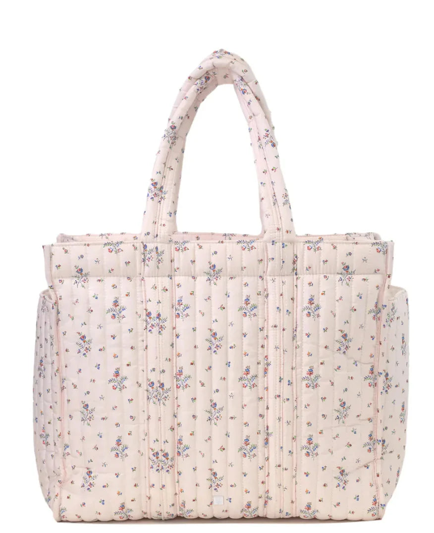 Quilted Mini Go Go Tote- Fleurie