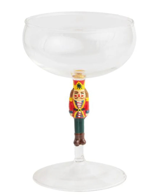 Nutcracker Coupe Glass