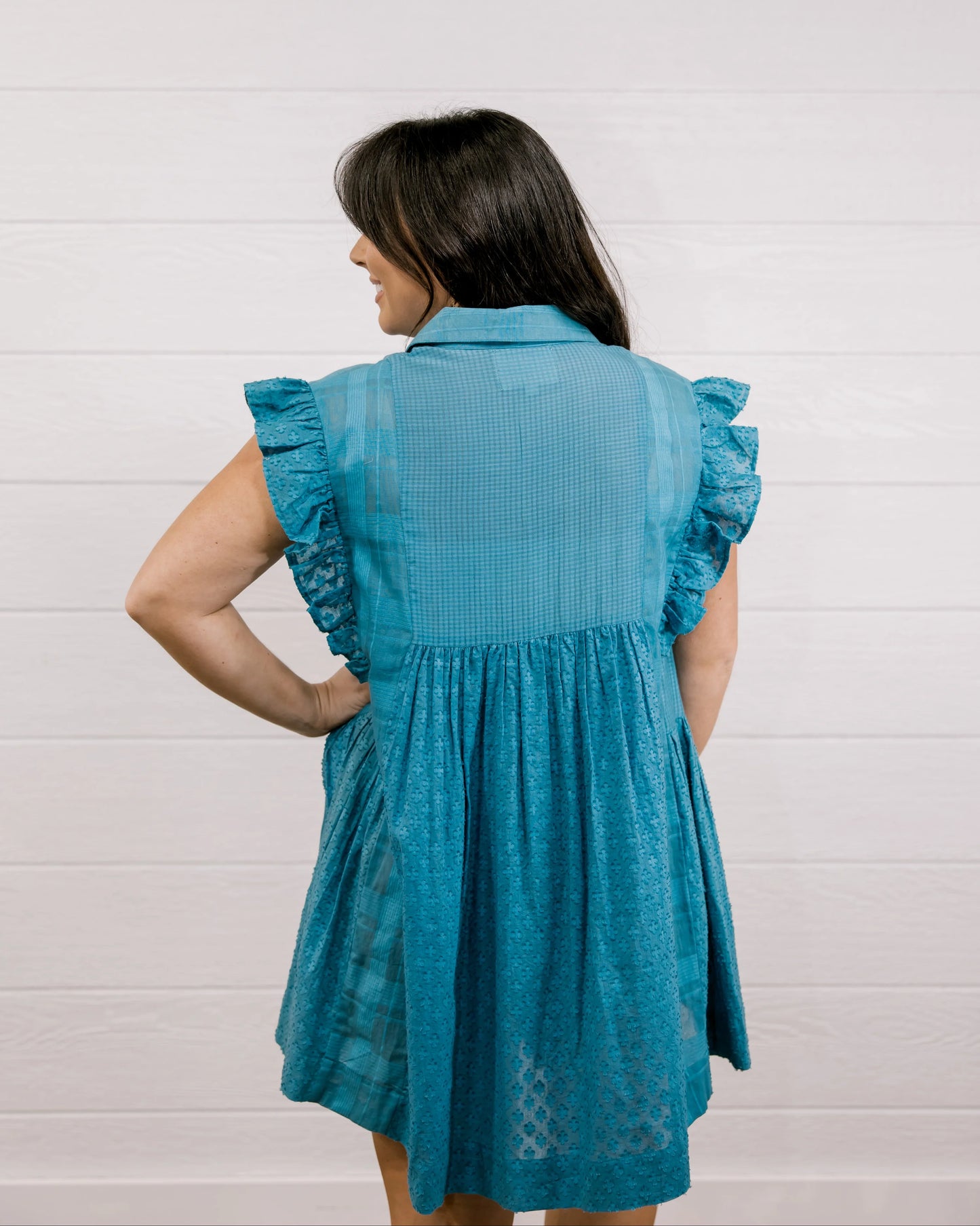 Skyler Dress - Blue