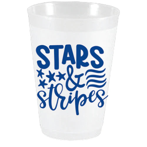 Stars & Stripes- Plastic Cups