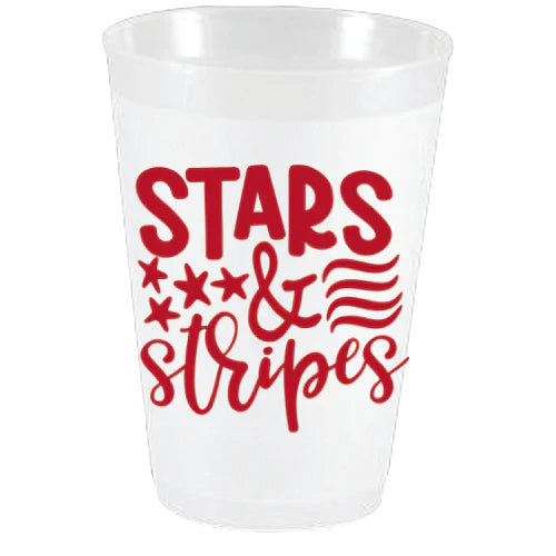 Stars & Stripes- Plastic Cups