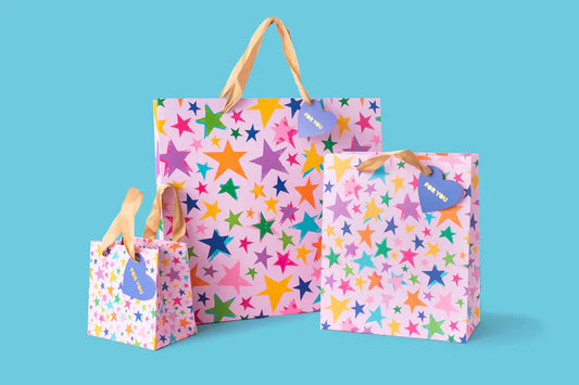 Medium Stars Gift Bag