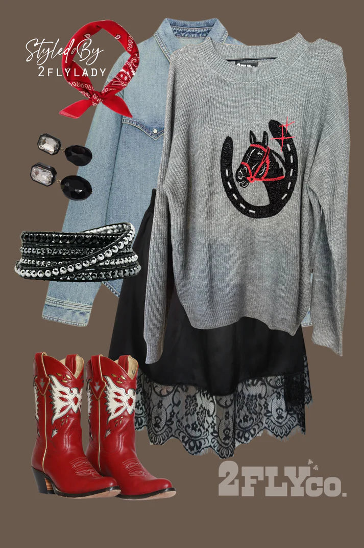 Vintage Luck Grey