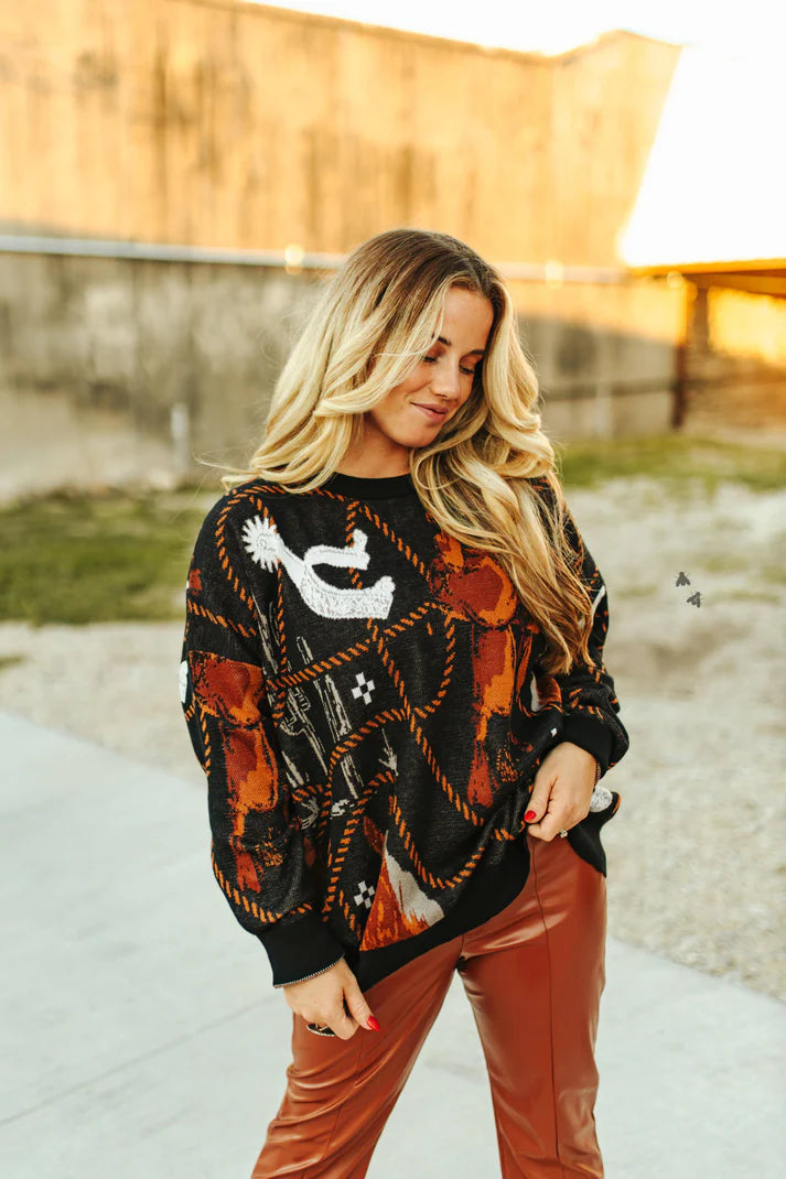 Tack Knit Sweater