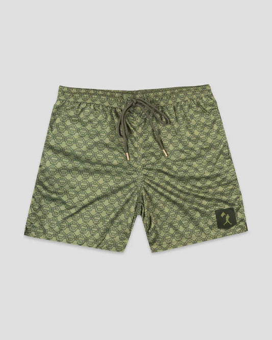 Four Star Field Mesh Short