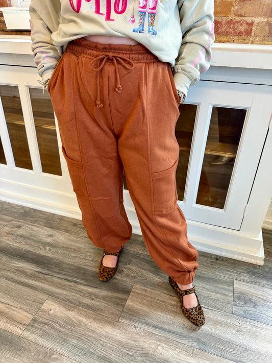 Claran Jogger - Chocolate