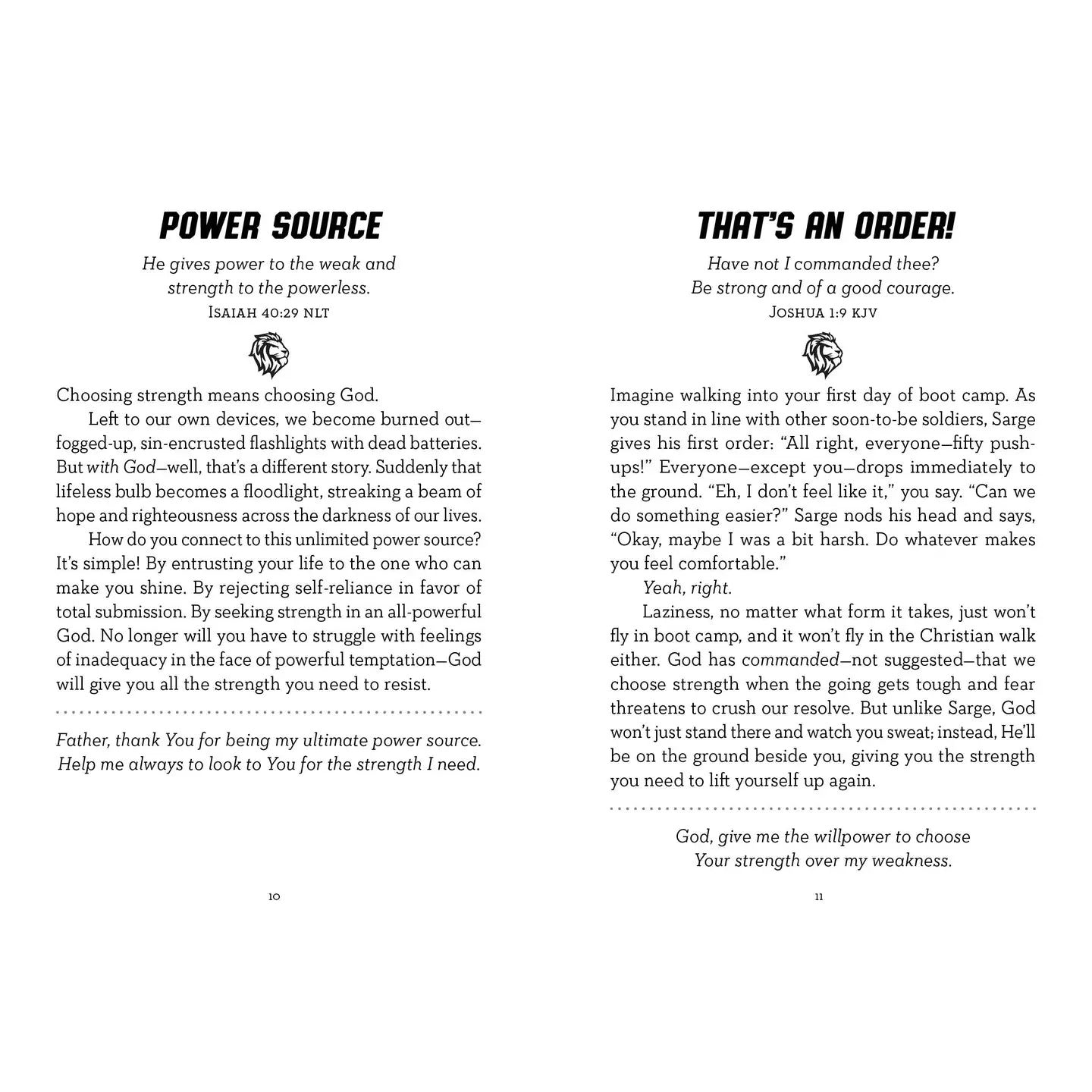 Choose Strong: 3-Minute Devotions For Teen Guys