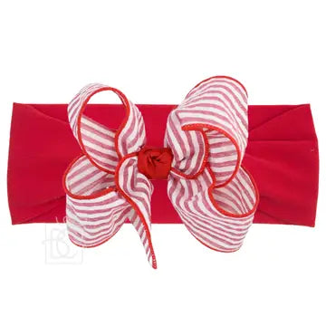 Beyond Creation Bow- Seersucker Headband