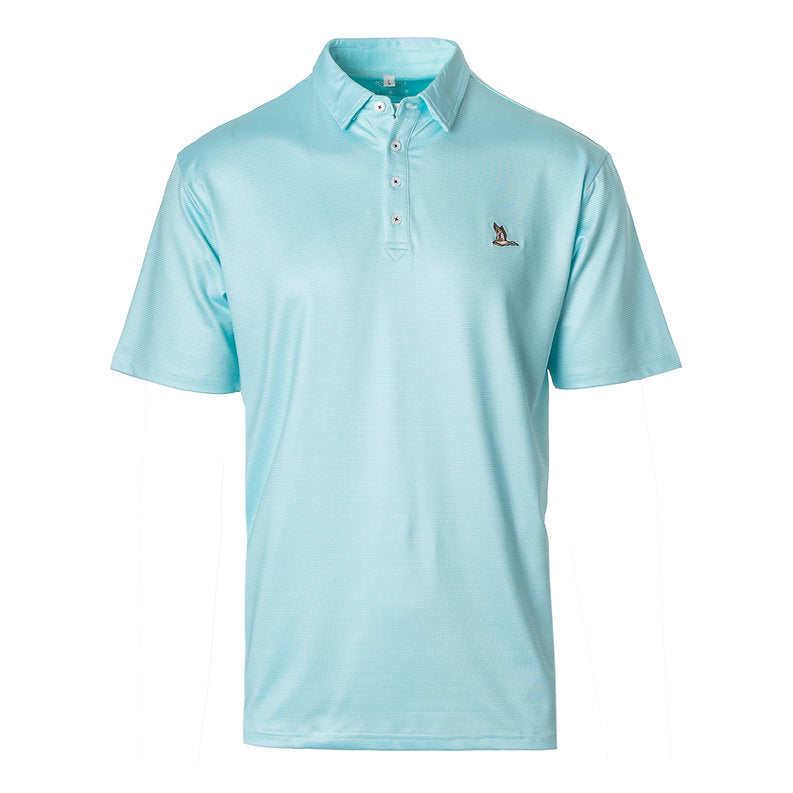 Roost Mallard Polo- Turquoise