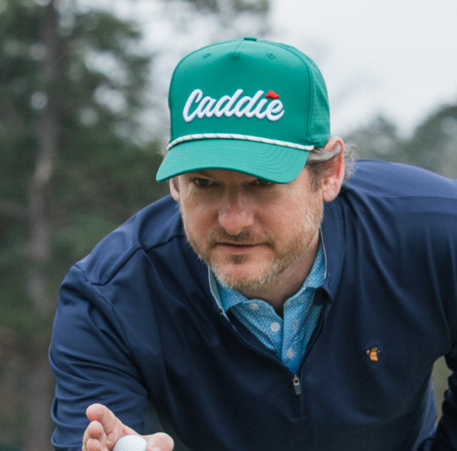 Caddie Rope Hat - Green/White