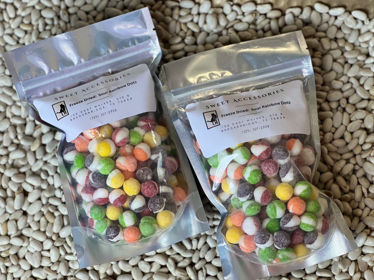 Sour Rainbow Dots Freeze Dried Candy