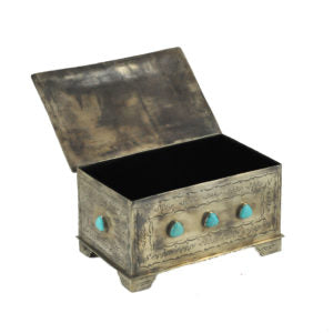 9 Stone Turquoise Box - Brazen Ranch