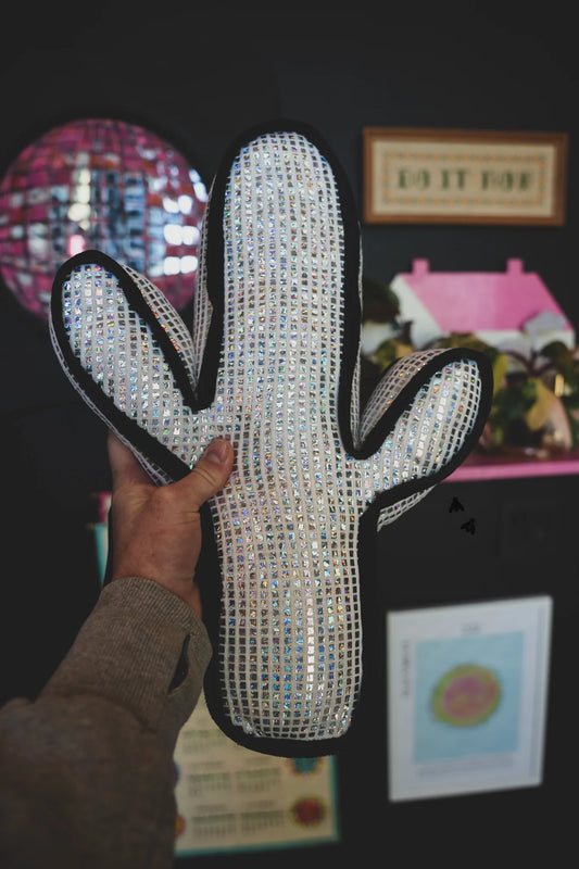 Disco Cactus Pillow
