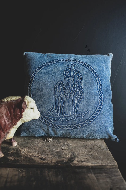 Denim Pillow