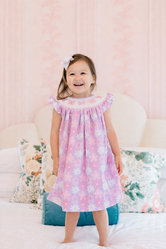 PKC Lucy Butterfly Smocked Dress