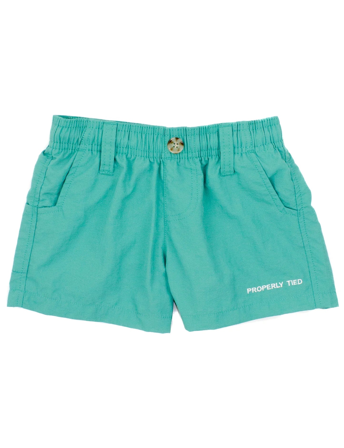 Baby mallard shorts Green