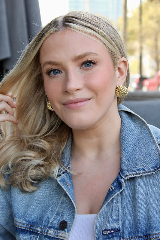 Modern Edge Wrap Earrings