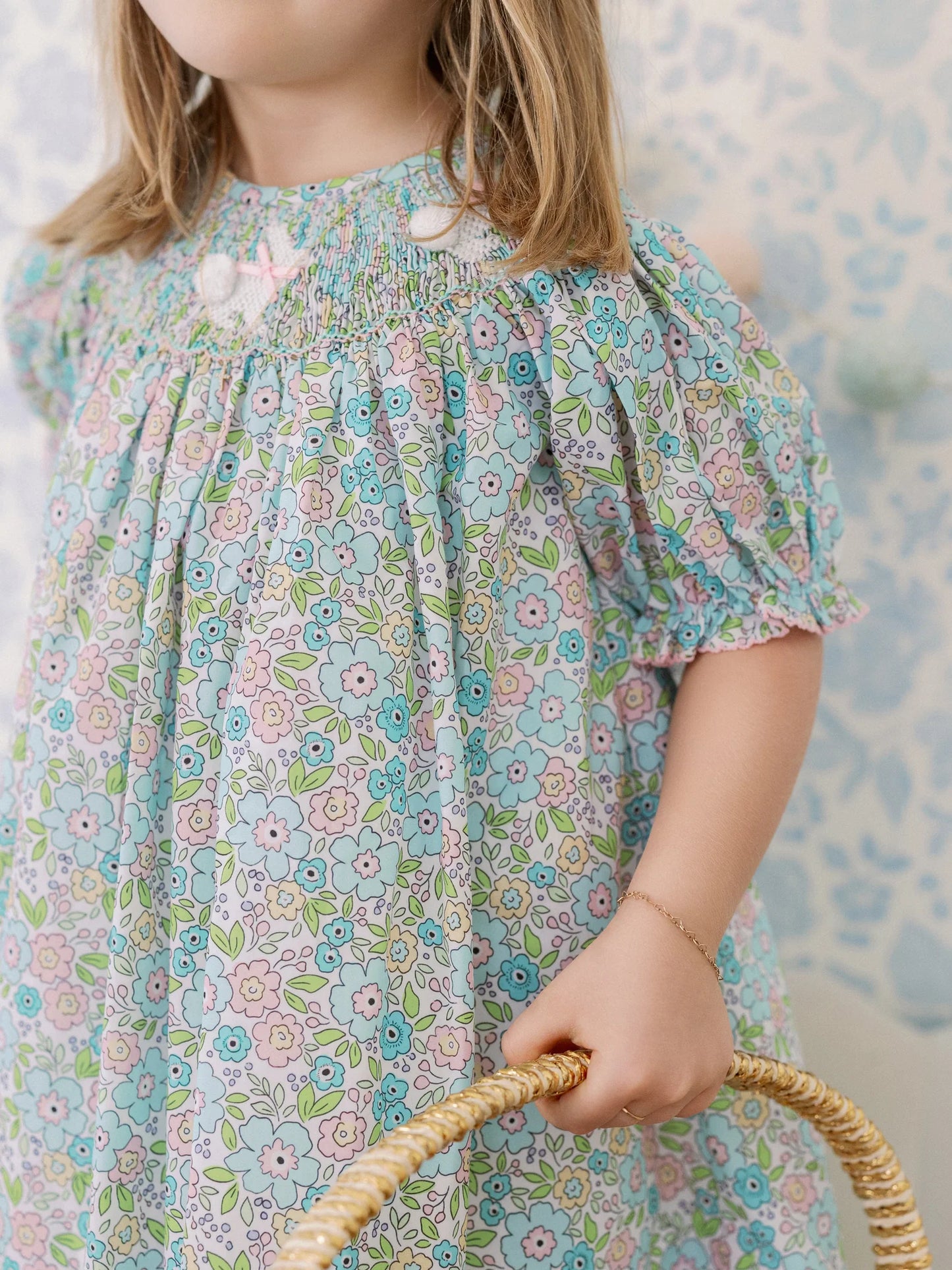 PKC Bunny Smocked Dress
