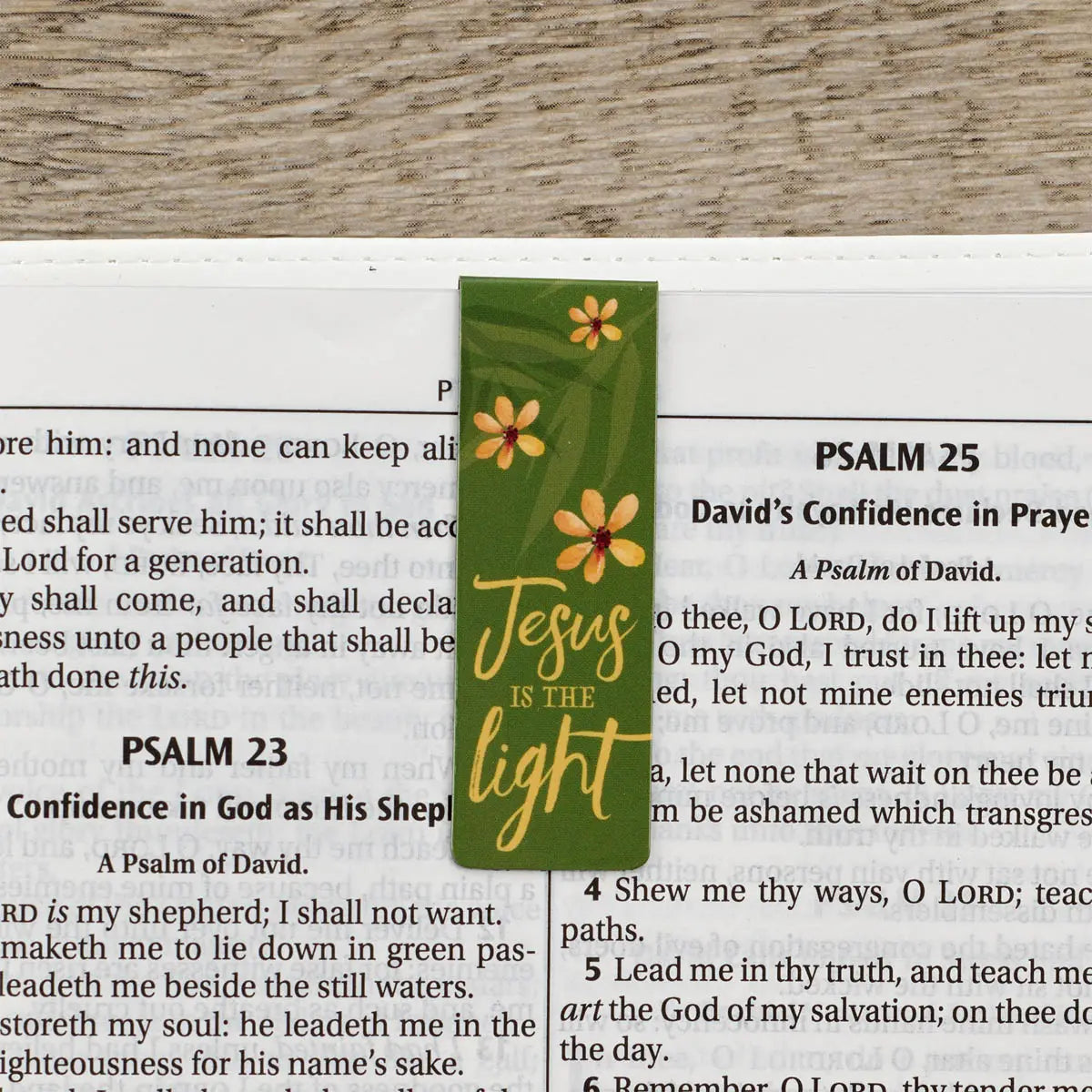 Magnetic Bookmark Set God Is My Refuge