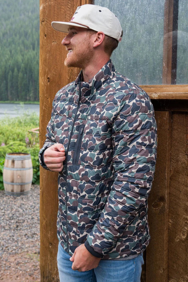 Puffer Jacket - Throwback Camo