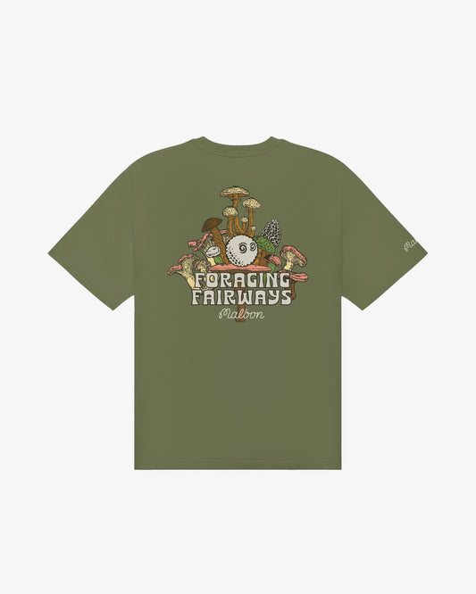 BERMUDA FORAGING TEE- Green