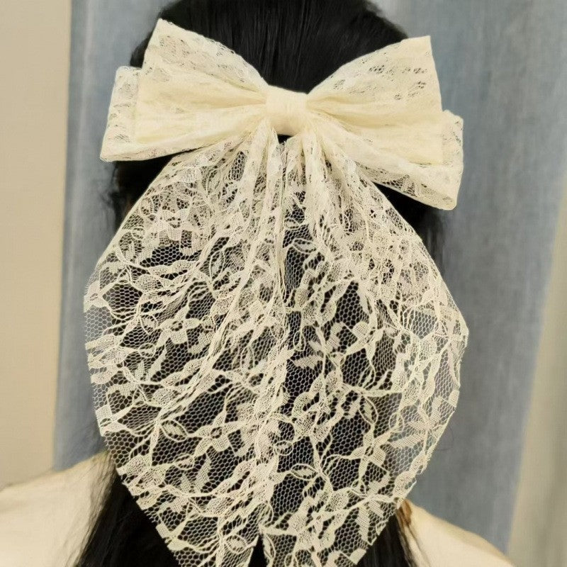 What An Enchantment Organza Lace Bow