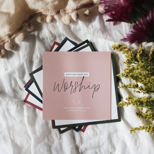 The Daily Grace Co Scripture Cards For Worship Verse Card Set