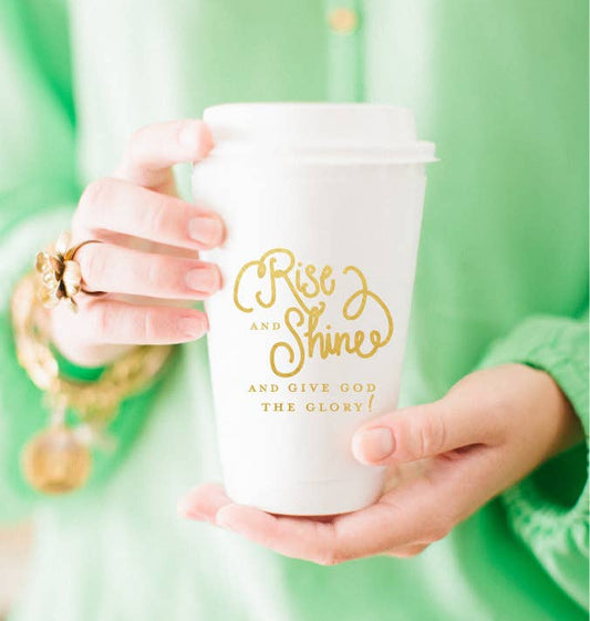 To-Go Coffee Cups | Rise & Shine (2 colors)