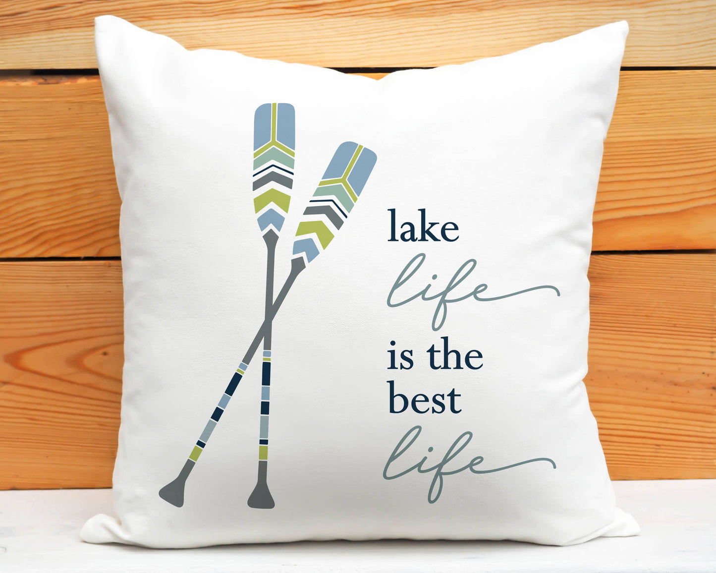 Lake Life, Best Life Pillow, Lake House Decor, Throw Pillow