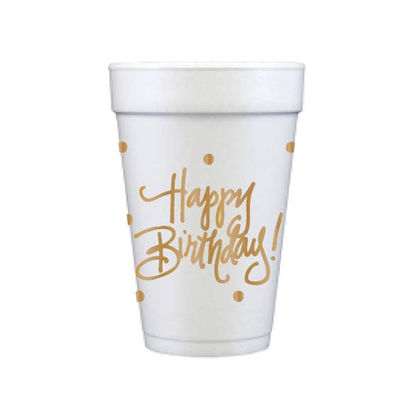 Happy Birthday! | Foam Cups