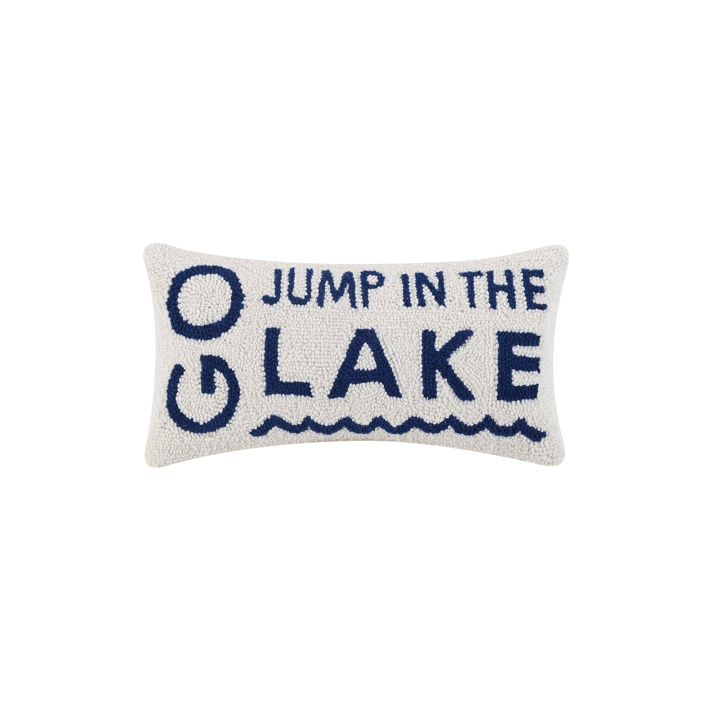 Jump In The Lake Hook Pillow