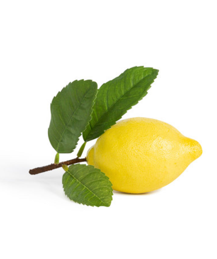 Lemon with Leaf