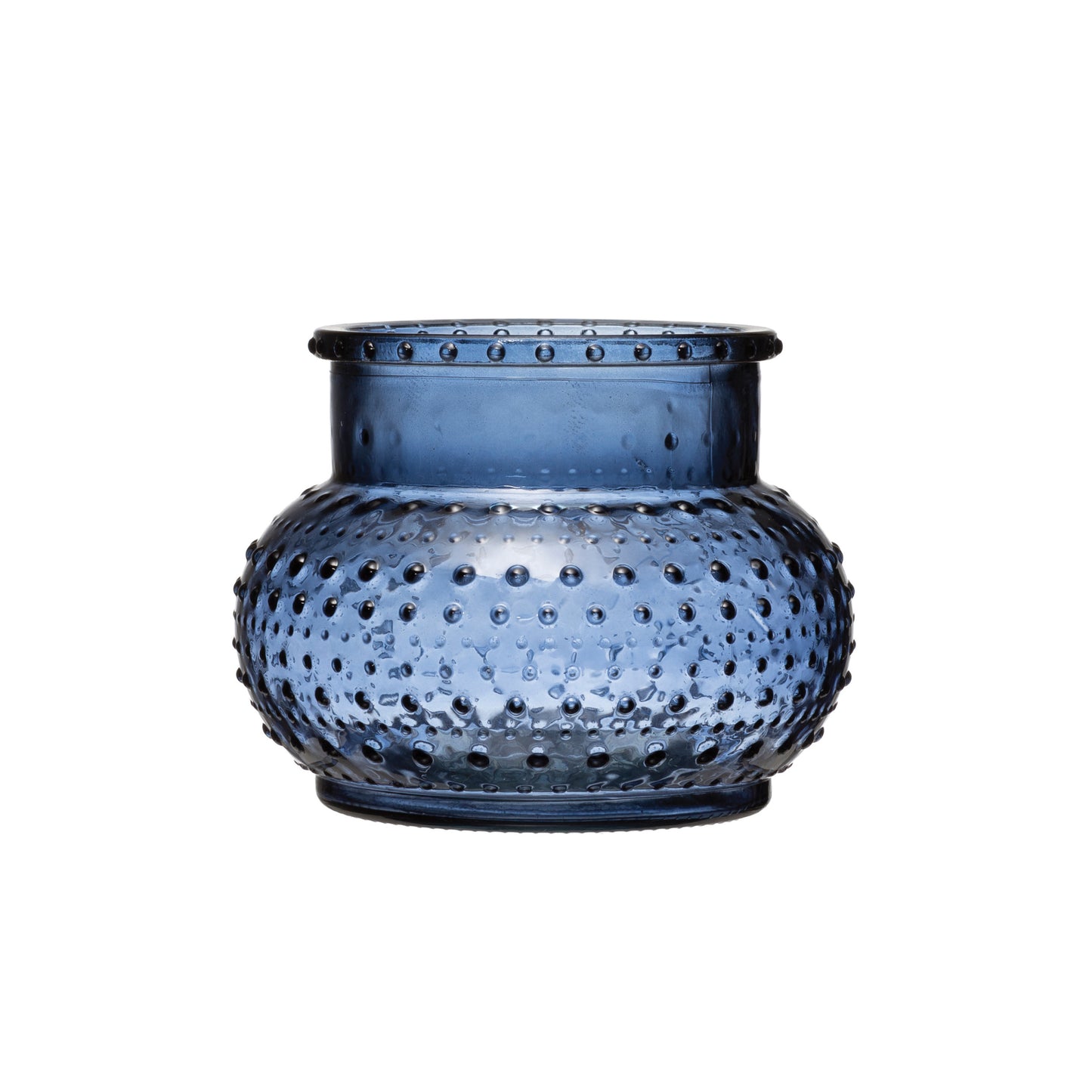 Glass Hobnail Candle Holder/Vase